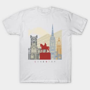 Coventry skyline poster T-Shirt